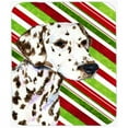 thumbnail image 1 of Dalmatian Candy Cane Holiday Christmas Mouse Pad, Hot Pad Or Trivet, 1 of 1