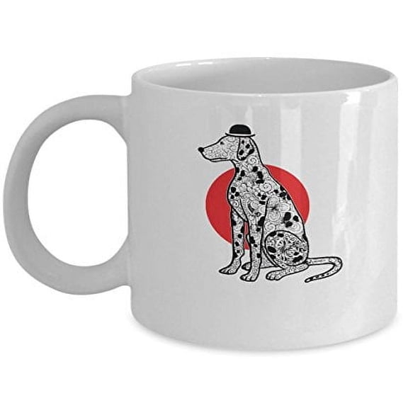 Dalmatian 11 oz Coffee Mug - Pet Lovers Gift White Ceramic