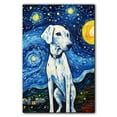 thumbnail image 1 of Dalmatian Dog Art Starry Night Paintings Van Gogh - Inspired Canvas - Contemporary Abstract Modern Dog Wall Décor - Dog Painting Canvas Canvas, 1 of 4