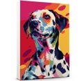 thumbnail image 1 of Dalmatian Dog Canvas Wall Art Poster Prints Colorful Pop Animal Art Wall Decor Dog Picture Artwork Pet Dog Painting Poster for Home Bedroom Living Room Decoration Framed, 1 of 6