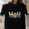 thumbnail image 1 of Dalmatian Dog Christmas Graphic Unisex T-Shirt, Pet Owner Holiday Lover Gift G0869, Up to Size 5XL, 1 of 2