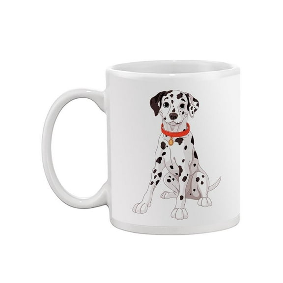 Dalmatian Dog Sitting Mug -Image by Shutterstock,