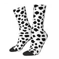 thumbnail image 1 of Dalmatian Dog Socks Black Spotted Design Retro Stockings Women Comfortable Outdoor Socks A, 1 of 7