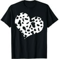 thumbnail image 1 of Dalmatian Gift Funny Heart T-Shirt, 1 of 3