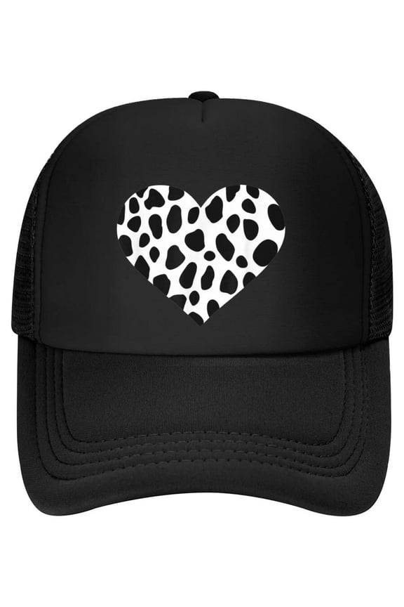 Dalmatian Heart Baseball Cap