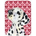thumbnail image 1 of Dalmatian Hearts Love & Valentines Day Portrait Glass Cutting Board- Large, 1 of 1