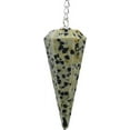 thumbnail image 1 of Dalmatian Jasper Crystal Pendulum Divination, 1 of 5