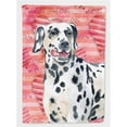 thumbnail image 1 of Dalmatian Love Flag - Canvas House Size, 1 of 1