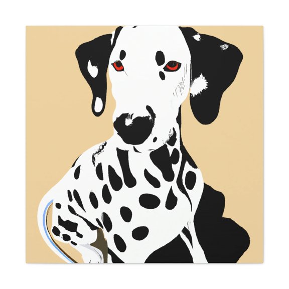 Dalmatian Minimalism - Canvas