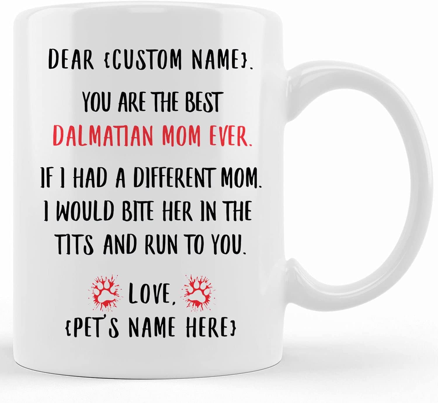 One Loved Mama Mug Mother's Day Personalized Coffee Cup Kids Names
