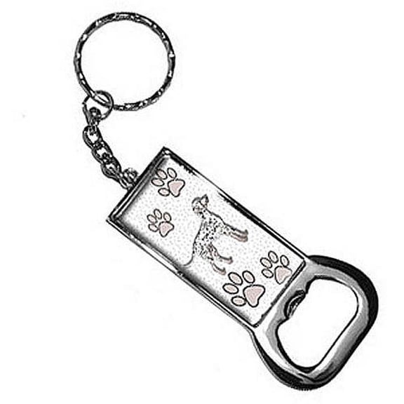 Dalmatian Of Distinction Keychain Key Chain Ring Bottle Bottlecap Opener