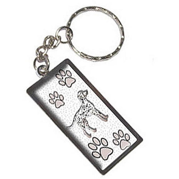 Dalmatian Of Distinction Keychain Key Chain Ring