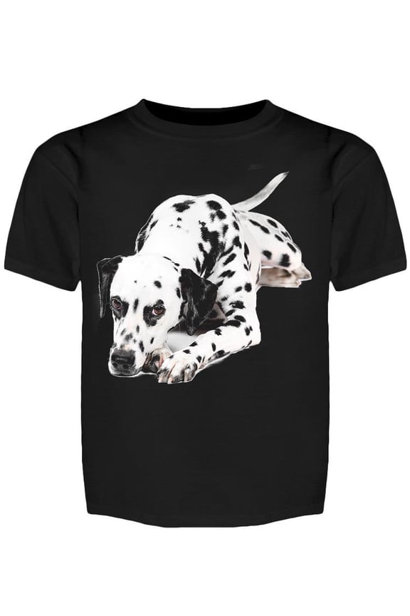 Dalmatian On His Four Legs Tee Girl's -Image by Shutterstock