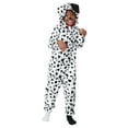 thumbnail image 1 of Dalmatian Pup Fleece Jumpsuit Child Costume, 1 of 3