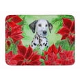 thumbnail image 1 of Dalmatian Puppy Poinsettas Machine Washable Memory Foam Mat, 1 of 4