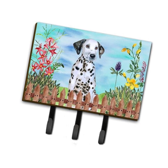 Dalmatian Puppy Spring Leash or Key Holder