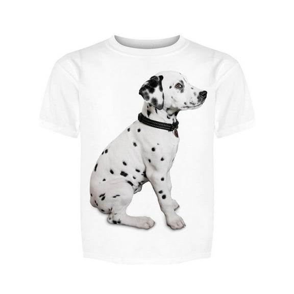 Dalmatian Puppy W/Collar Tee Girl's -Image by Shutterstock
