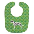 thumbnail image 1 of Dalmatian Shamrocks  Baby Bib, 1 of 3