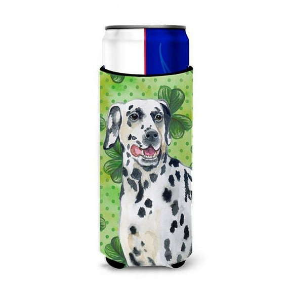 Dalmatian St Patricks Michelob Ultra Hugger for Slim Cans