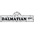 thumbnail image 1 of Dalmatian Street Sign | Indoor/Outdoor | Dog Lover Funny Home Décor for Garages, Living Rooms, Bedroom, Offices | SignMission personalized gift | 20" Wide, 1 of 5