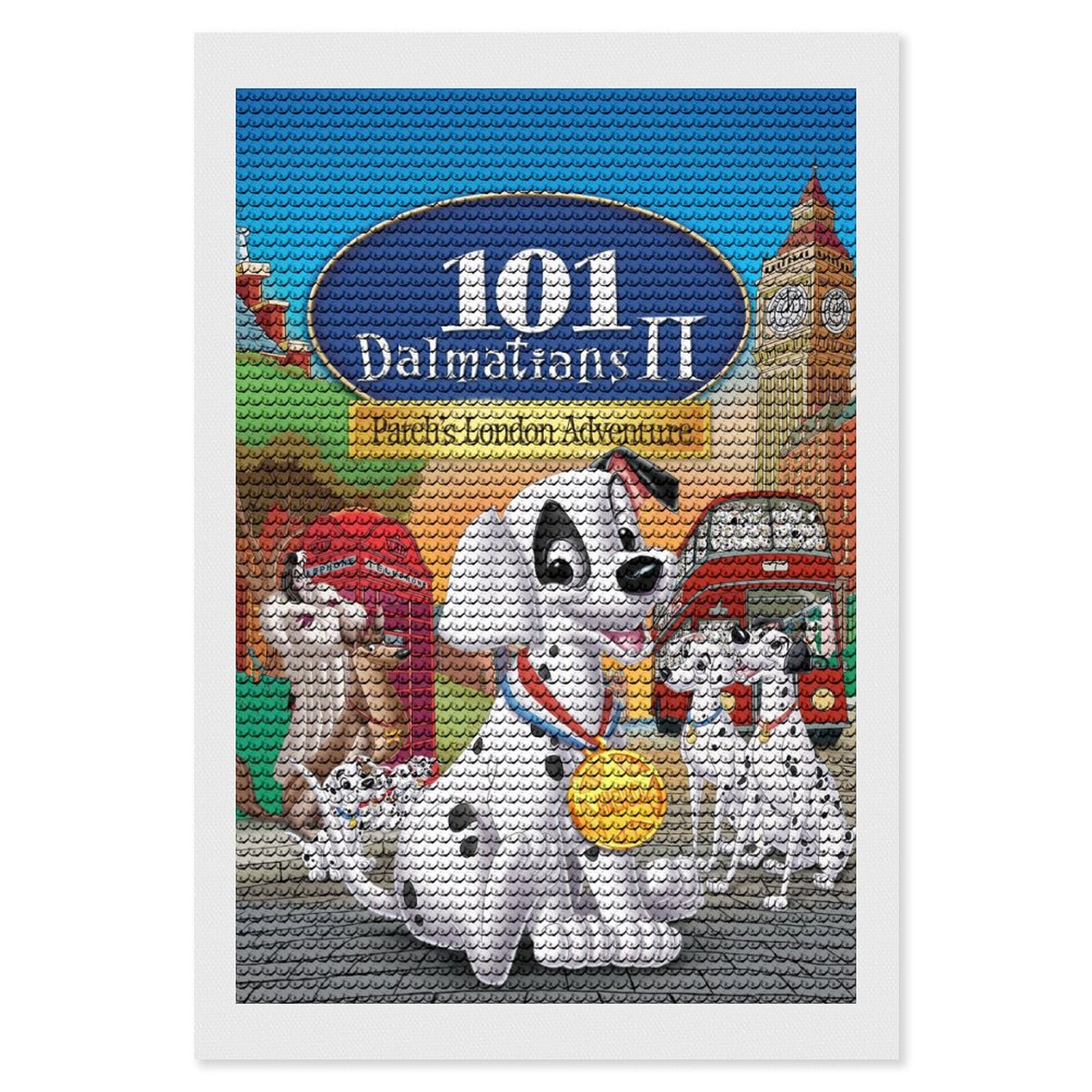 Dalmatians Diamond Art Kits for Adults Kids DIY 5D Round Full Drill ...