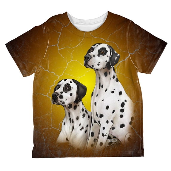 Dalmatians Live Forever All Over Toddler T Shirt Multi 4T