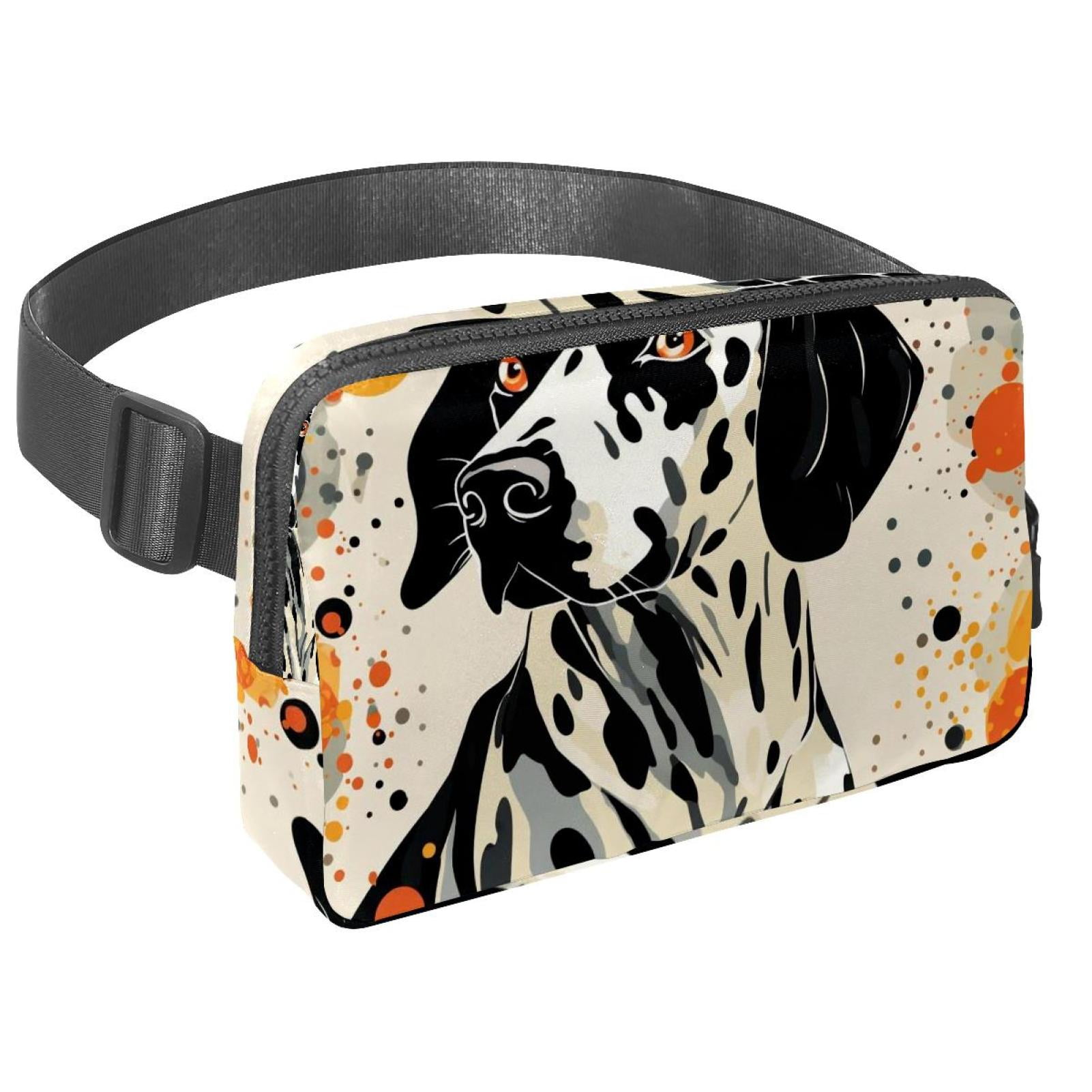 Dalmatians Waist Pack Fanny Pack Running Belt Lightweight Adjustable with Extension Strap Unisex