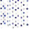 thumbnail image 1 of Dalrosia 130FT Glitter Star Paper Garland Banner Hanging Decoration for Wedding Graduation Birthday Baby Shower Festival Party, 1 of 7