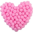 thumbnail image 1 of Dalrosia 150PCS Pom Poms, Fuzzy Pompom Puff Balls, 1 Inch Craft Pom Poms Balls for DIY, Arts, Crafts Projects, Birthday Decorations, 1 of 5