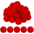 thumbnail image 1 of Dalrosia 30PCS Christmas Acrylic Pom Poms Large White Pompoms Christmas Holiday Costume Pom Balls Fluffy Pompom Balls Fuzzy White Pom Poms Balls for DIY Crafts Supplies Party Decorations, 1 of 6