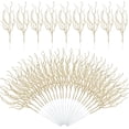 thumbnail image 1 of Dalrosia 30PCS Glitter Christmas Tree Pick Curly Tall Tree Filler Branches Christmas Tree Sprigs and Twigs Decorations for Vase Christmas Tree Xmas Gift Wedding Decoration, 1 of 5