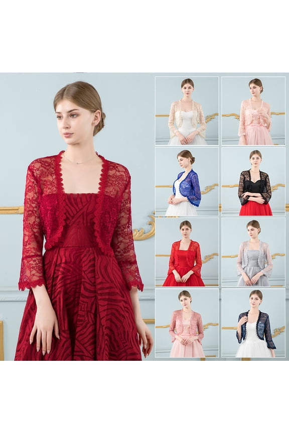 Bride Lace Shawls White Flower Wedding Wraps and Shawls Cover up Appliques Floral Bridal Stoles for Women and Girls