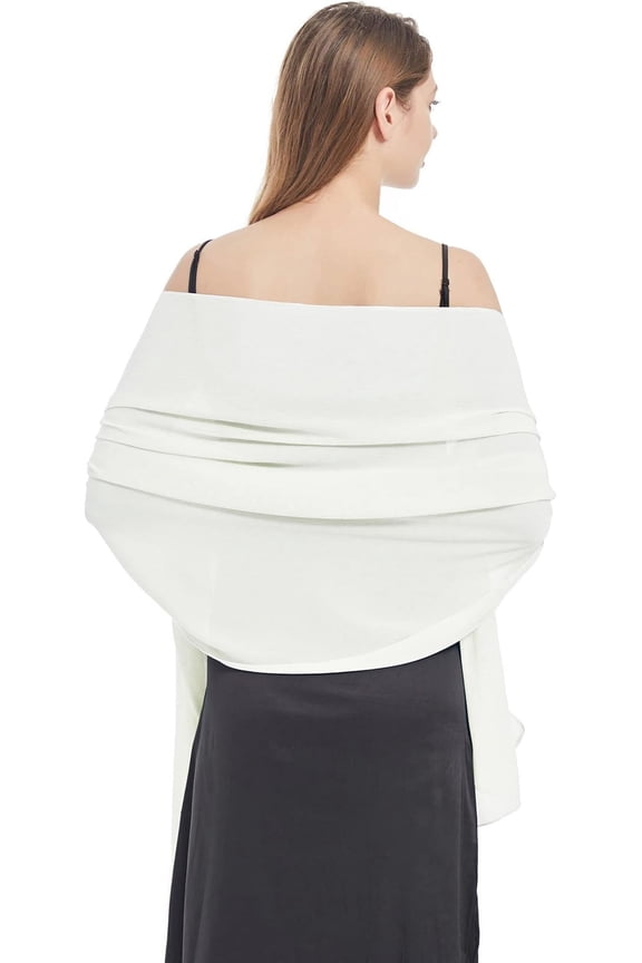 Dalrosia Chiffon Scarfs Shawls and Wraps for Evening Dresses Wedding Shawl Wraps Bridal Scarve for Women