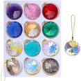 thumbnail image 1 of Dalrosia Christmas Balls Ornaments for Xmas Christmas Tree 1.18″Mini Colorful Prism Balls Mini Tree Ornaments Crystal Glass Hanging Balls Ornament for Holiday Wedding Party Decoration, 1 of 5