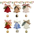 thumbnail image 1 of Dalrosia Christmas Tree Decorations with Star Bells, 2024 New Christmas Tree Ornaments, Plush Christmas Tree Pendant,for Christmas Party and Holiday Decoration, 1 of 3