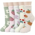 thumbnail image 1 of Dalrosia Fluffy Fuzzy Socks,Cozy Socks Cloud Comfy -for Home,Sleeping,Halloween,Yoga, 1 of 4