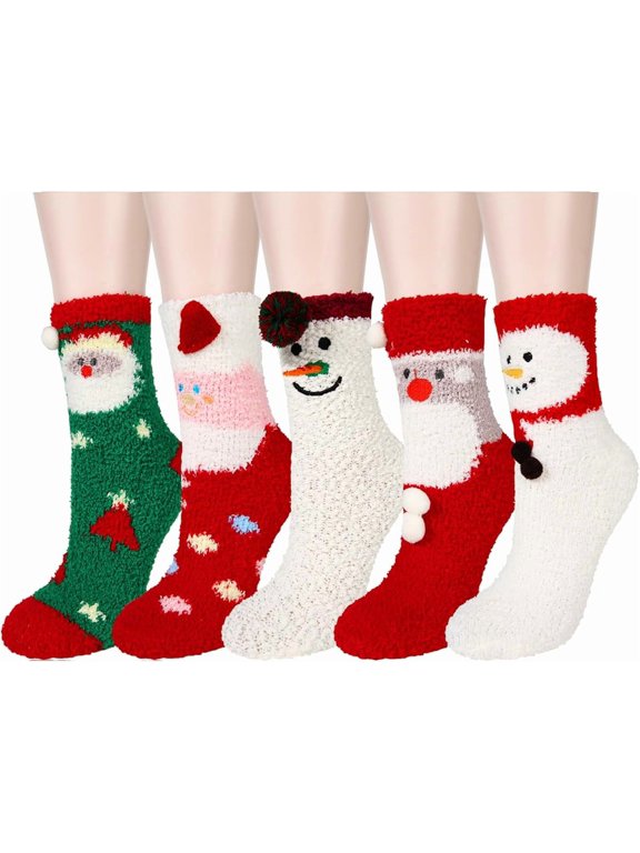 Fluffy Fuzzy Socks,Cozy Socks Cloud Comfy -for Home,Sleeping,Halloween,Yoga
