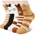 thumbnail image 1 of Dalrosia Fuzzy Socks for Women - Fluffy Sock Women, Winter Warm Cozy Sock for Womens Slipper Socks, 1 of 6
