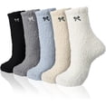 thumbnail image 1 of Dalrosia Fuzzy Socks for Women - Fluffy Sock Women, Winter Warm Cozy Sock for Womens Slipper Socks, 1 of 5