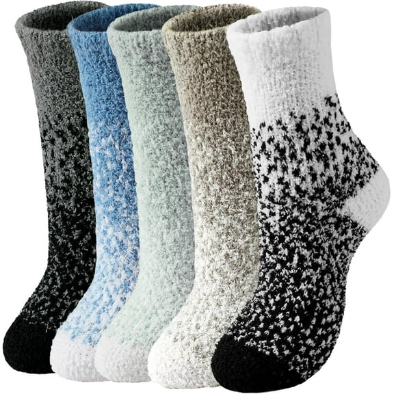 Dalrosia Fuzzy Socks for Women - Fluffy Sock Women, Winter Warm Cozy Sock for Womens Slipper Socks