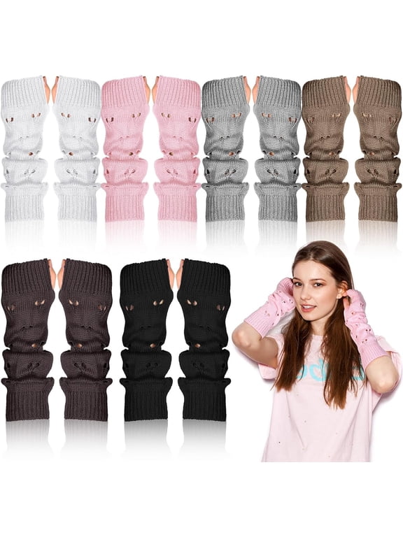 Gloves Fairy Accessories Ripped Glove Crochet Glove Clothes Fairy Grunge Aesthetic Arm Warmers