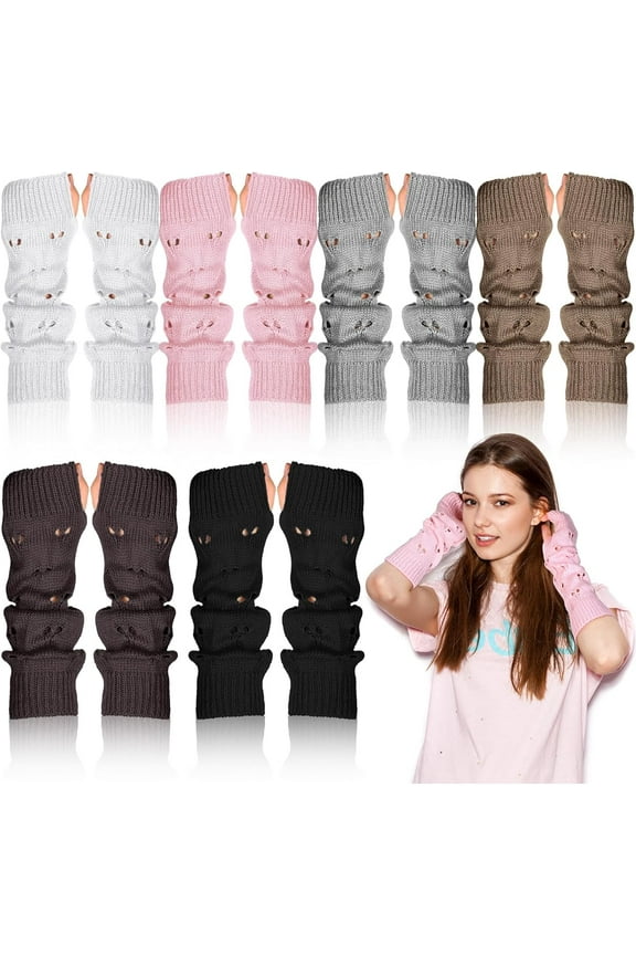 Gloves Fairy Accessories Ripped Glove Crochet Glove Clothes Fairy Grunge Aesthetic Arm Warmers