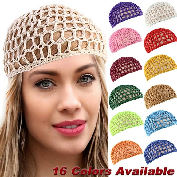 Dalrosia Hair Nets Cap Sleeping Hairnet Snoods Wrap Bonnets Long Straight Curl Wig Head Protector Mesh Wrapping Crochet Wave Cook Hats Bun Lift Strap Weaving Sew For Women Ballet