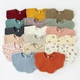 thumbnail image 1 of Dalrosia Muslin Baby Bibs Cotton Absorbent Bandana Drool Bibs for Teething and Drooling for Baby Boys & Girls, 1 of 2