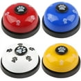 thumbnail image 1 of Dalrosia Pet Training Bells, 4 Pack Dogs Bell for Door Potty Training and to Ring to Go Outside Communication Device Dog AgilityTraining Equipment Interactive Toys, 1 of 5