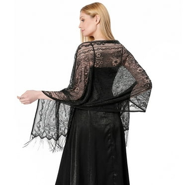 Dalrosia Shawl Wraps for Women Evening Dresses Elegant Wedding Formal Shawls and Wraps Shoulder Cover Pashmina Scarf Wraps