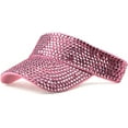 thumbnail image 1 of Dalrosia Shiny Rhinestones Sport Sun Visor Adjustable Summer Cap Visor Caps for Women Men, 1 of 7