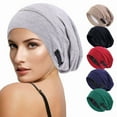 thumbnail image 1 of Dalrosia Silk Bonnet for Sleeping Women, Adjustable Silky Satin Lined Sleep Cap, Silk Hair Wrap for Sleep Night Cap, 1 of 2