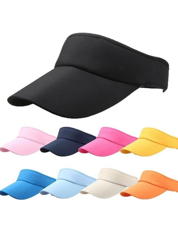 Sports Sun Visor Hat Golf Visors Hat Adjustable Visor Cap Athletic Sun Hat for Men Women