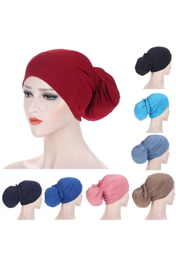 Stretch Turban Fashion Headband Soft Breathable Lightweight and Comfortable Tie Head Wraps